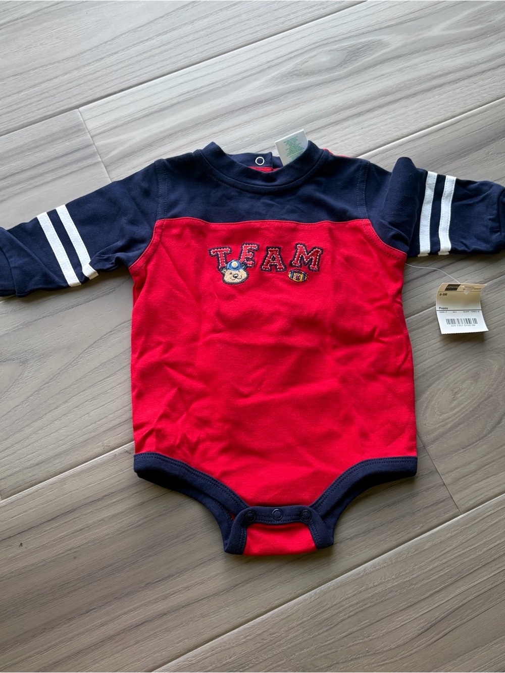 Baby Okie Dokie Football Onesie